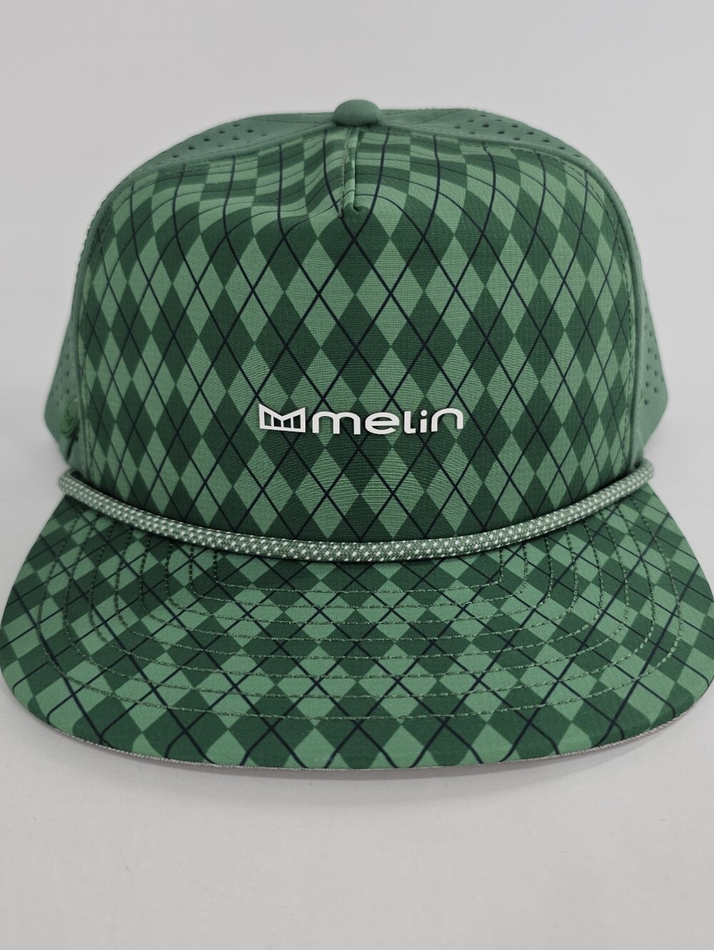 Melin Hydro Coronado Links Argyle Golf Cap Men's Hat